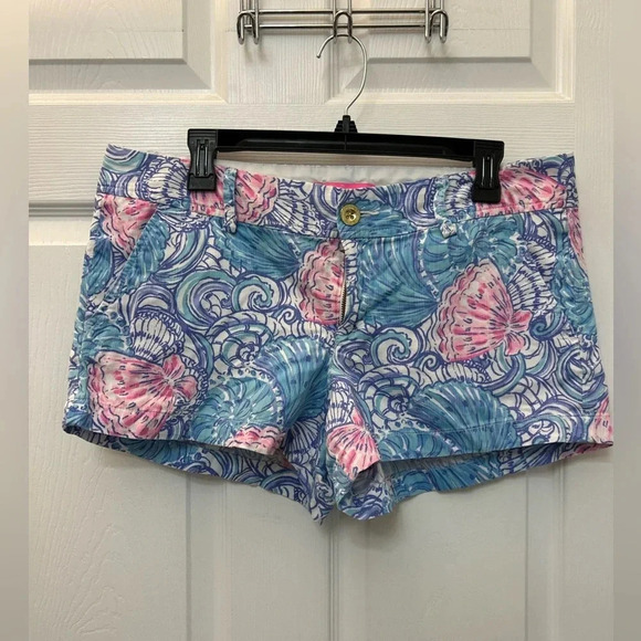Lilly Pulitzer Shorts Lilly Pulitzer Shorts Walsh sz 12 - Picture 1 of 4